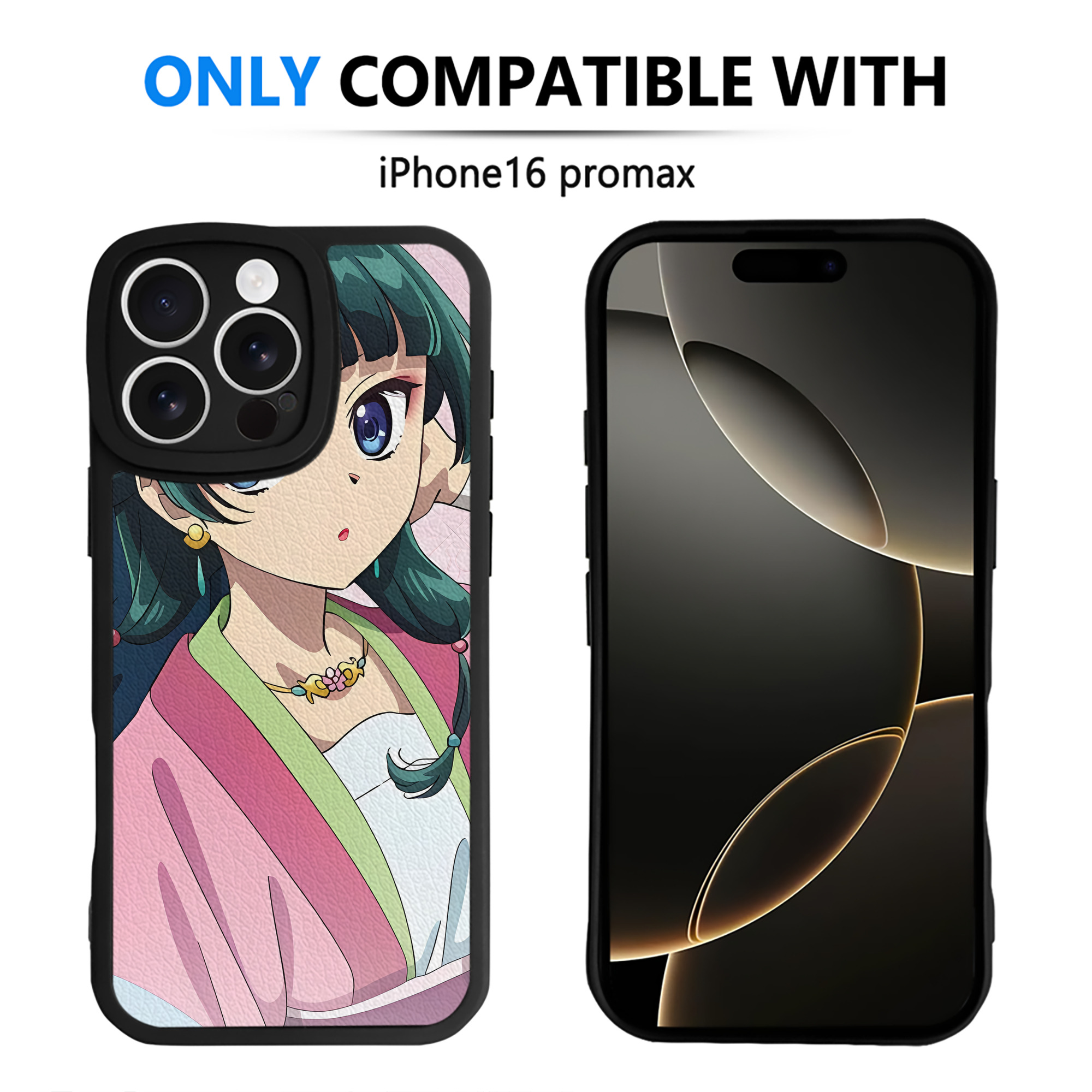 薬屋のひとりごと The Apothecary Diaries 【iPhone 16シリーズ対応】シリコンスマホケース（レザー調） 材質：シリコン